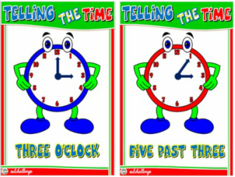 TELLING THE TIME FLASHCARDS #