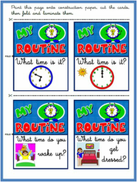 DAILY ROUTINE DAILY ROUTINE BOARD GAME#