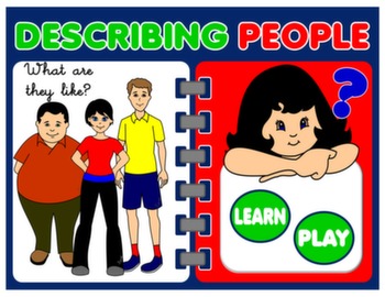DESCRIBING PEOPLE  - PPT PRESENTATION + GAME