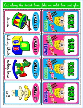 TOYS SNAKES AND LADDERS CARDS