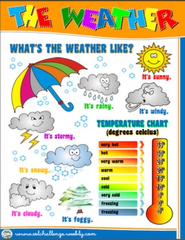 THE WEATHER POSTER