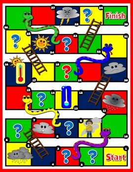 WEATHER SNAKES AND LADDERS