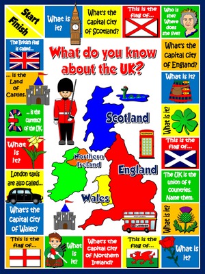 The United Kingdom - Board Game