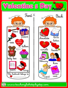 VALENTINE'S DAY BOOKMARK FOR BOYS#