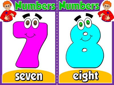 Numbers - Set of 10 Flashcards