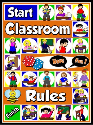 Classroom Rules Board Game