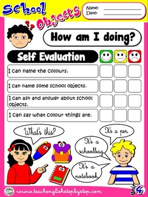 School Objects - Self Evaluation