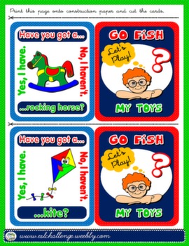 TOYS + HAVE GOT GO FISH! GAME