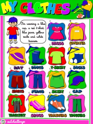 CLOTHES POSTER