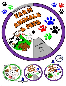 #FARM ANIMALS & PETS WHEEL