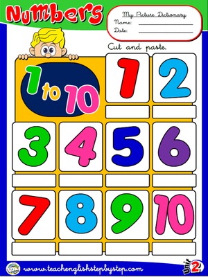 Numbers (1 to 10) - Picture Dictionary