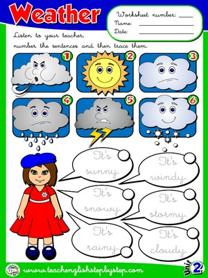 The Weather - Worksheet 2