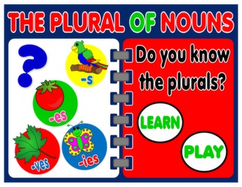 THE PLURAL OF NOUNS PPT GAME#