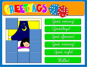 #GREETINGS - PPT GAME (PLAYING SPOT)