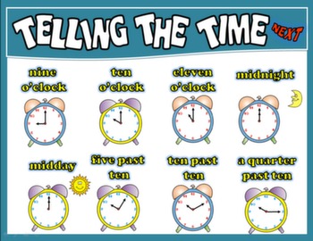 TELLING THE TIME PPT GAME + PRESENTATION