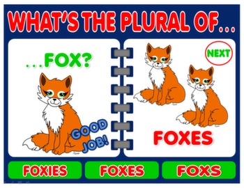THE PLURAL OF NOUNS PPT GAME#