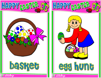 EASTER FLASHCARDS