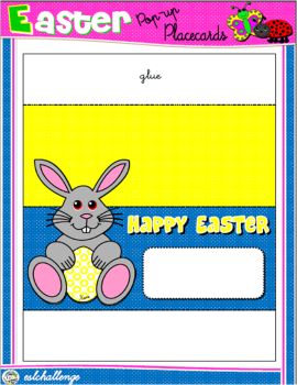 EASTER PLACE CARD - ARTS & CRAFTS