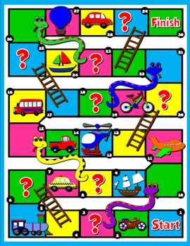MEANS OF TRANSPORT SNAKES AND LADDERS
