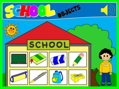 CLASSROOM OBJECTS - PPT GAME - PLAYING SPOT#