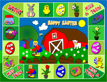 EASTER BOARD GAME