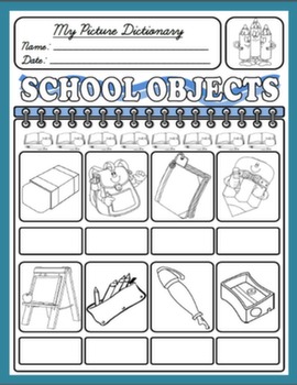 SCHOOL OBJECTS PICTURE DICTIONARY#
