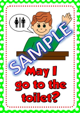 CLASSROOM LANGUAGE POSTER (AVAILABLE IN BLACK & WHITE)