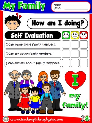 My Family - Self Evaluation