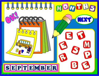 MONTHS PPT GAME