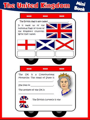 The United Kingdom - Mini Book