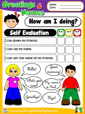 Greetings and Names - Self Evaluation