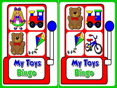 My Toys - Bingo (Set of 20 Cards)