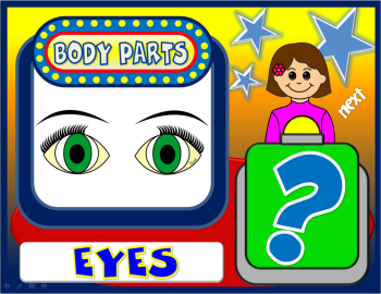 PARTS OF THE BODY PPT GAME
