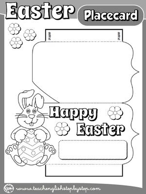 EASTER PLACECARD