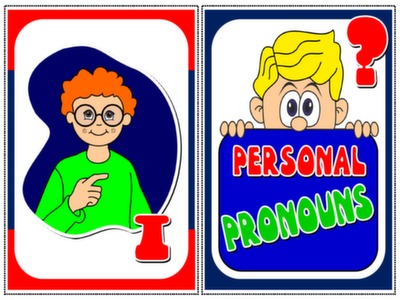#PERSONAL PRONOUNS - FLASHCARDS
