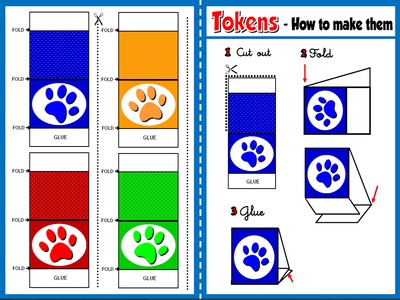 My Pets - Board Game (tokens)