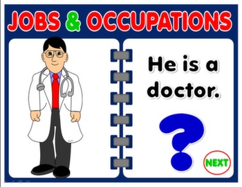 Jobs and Occupations PPT Game #