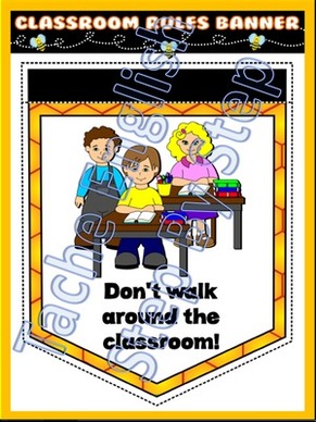 Classroom Rules Banner
