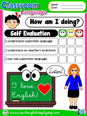 Classroom Language - Self Evaluation