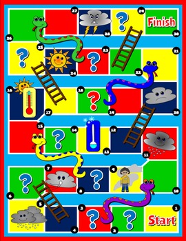 WEATHER SNAKES AND LADDERS