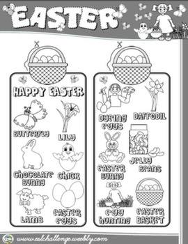 EASTER BOOKMARK