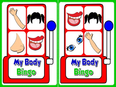 My Body - Bingo (Set of 20 cards)