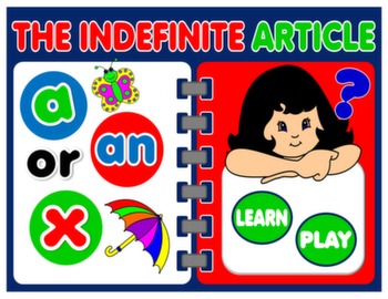 The Indefinite Article PPT Game #