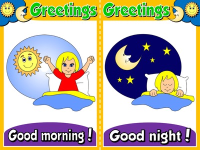 Greetings and Names - Set of 6 Flashcards