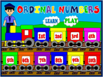ORDINAL NUMBERS PPT GAME#