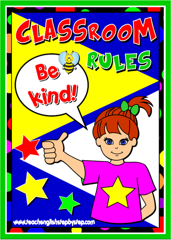 Classroom Rules Pack - ESL Teaching Resources
