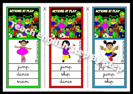 ABILITIES  - CLIP IT! CARDS - CLOTHESPIN CARDS - CLIP CARDS