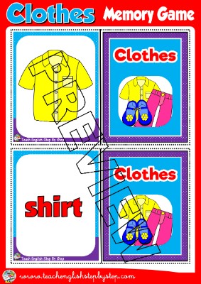 CLOTHES - MEMORY CARDS