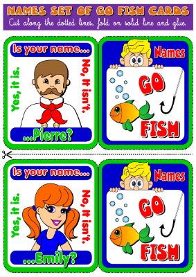 NAMES - ##GO FISH GAME