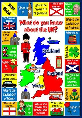 The United Kingdom - Board Game